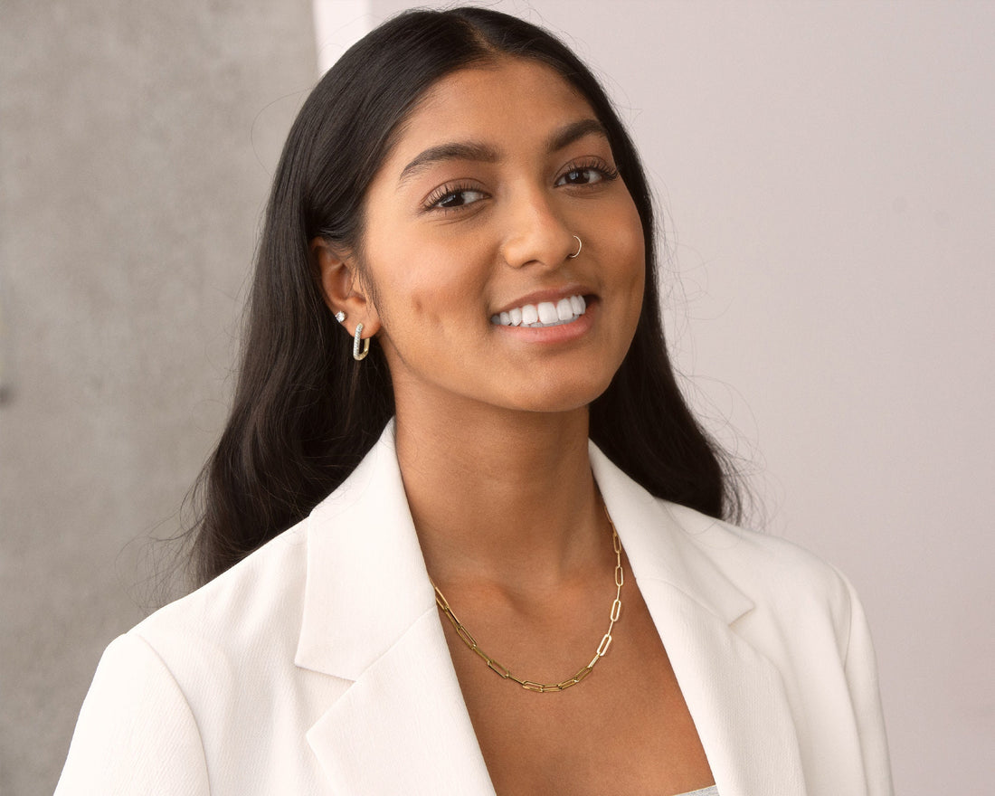Gold Chain Necklace Set