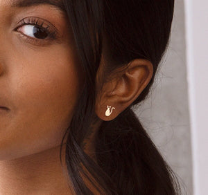 Cat Earring Gold