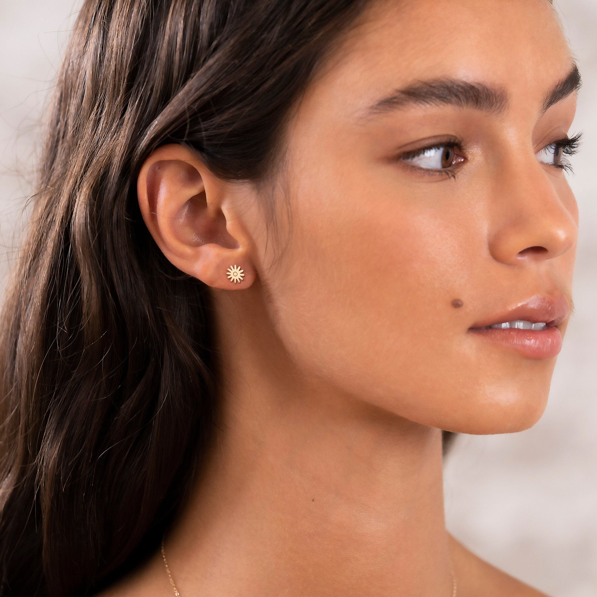 Daisy Earring Gold