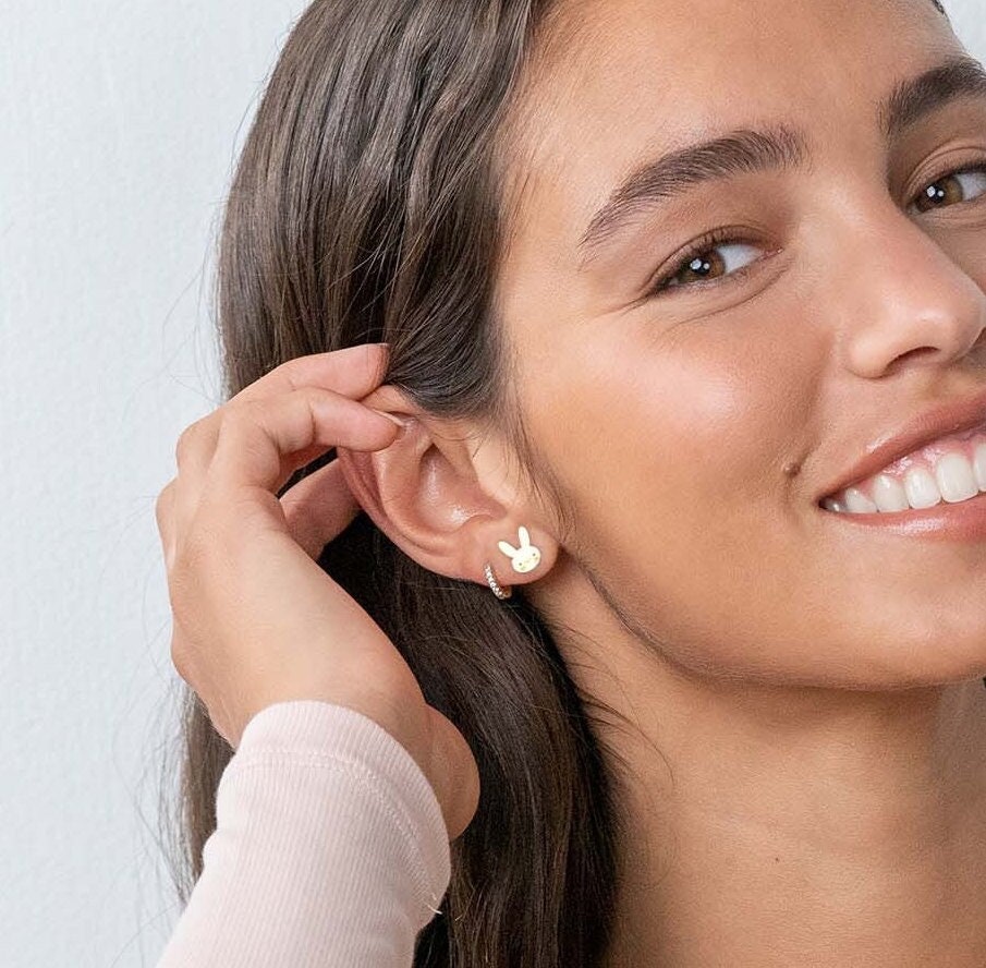 Bunny Hare Stud Earrings