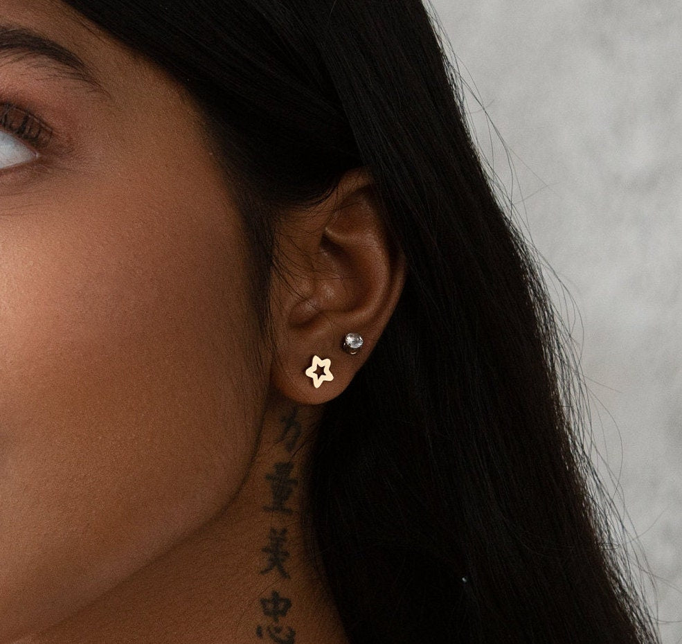 Star Earring Gold