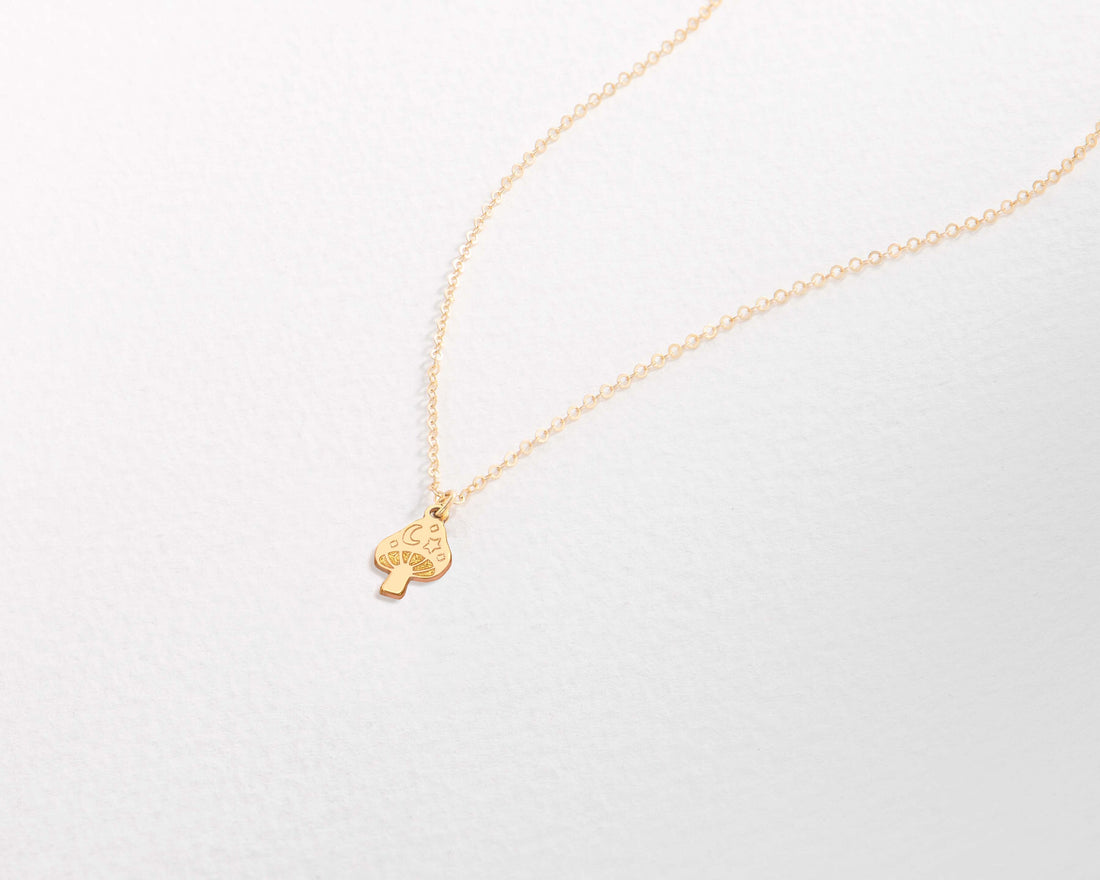 Mushroom Necklace Christmas