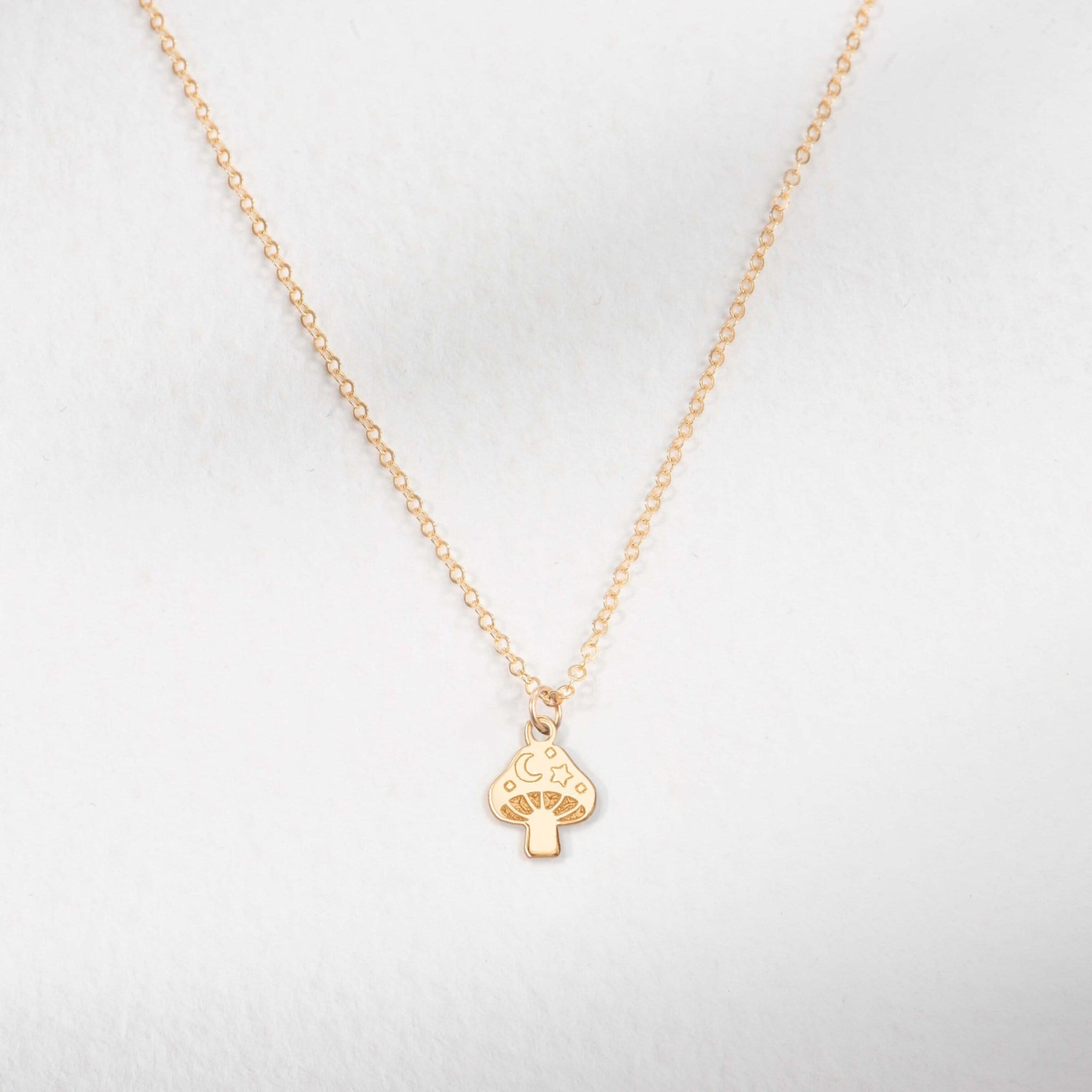 Mushroom Necklace Christmas
