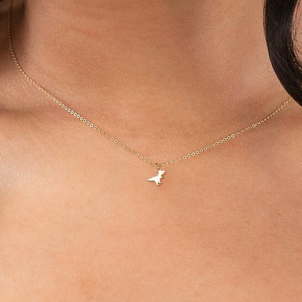 T Rex Pendant Necklace