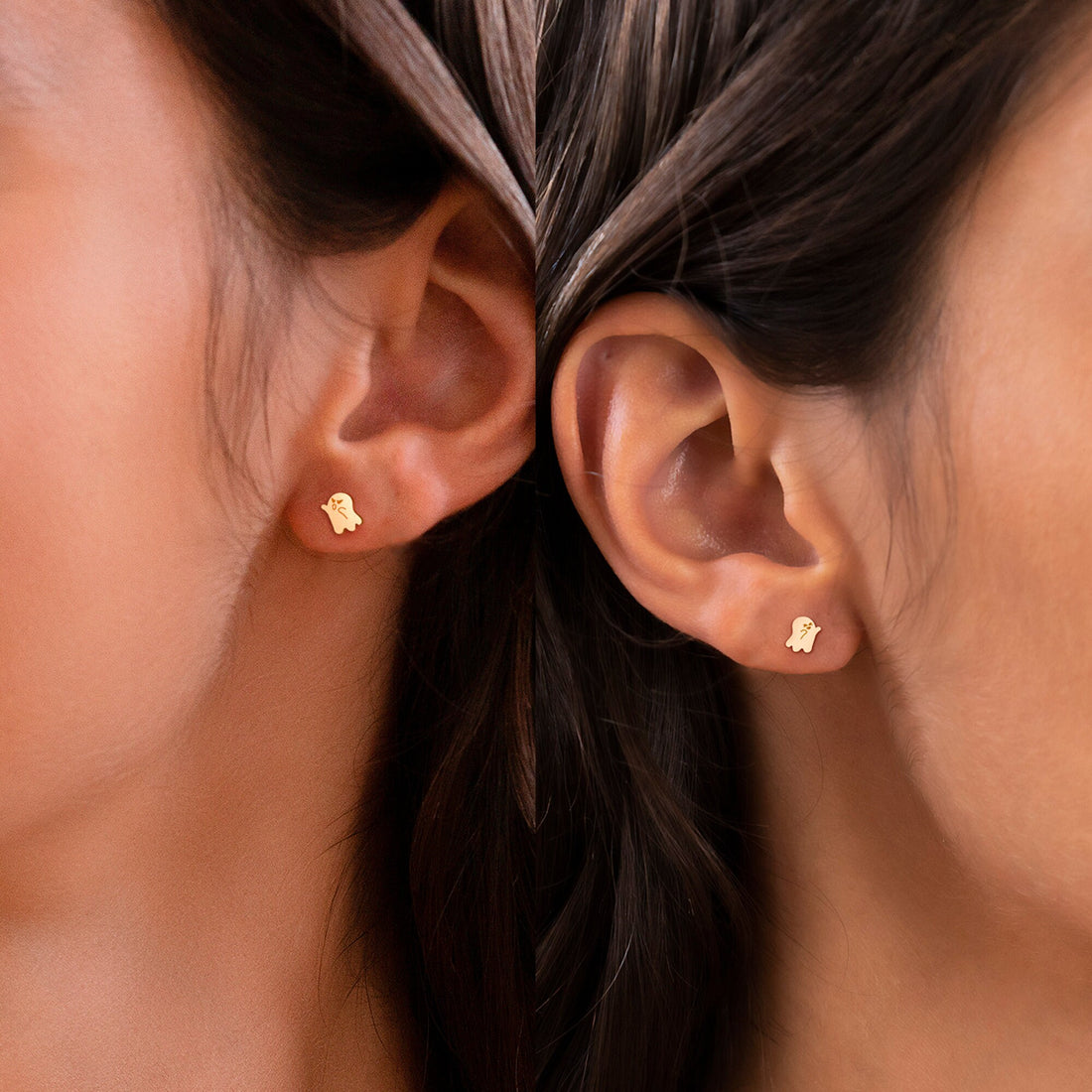 Ghost Stud Earrings