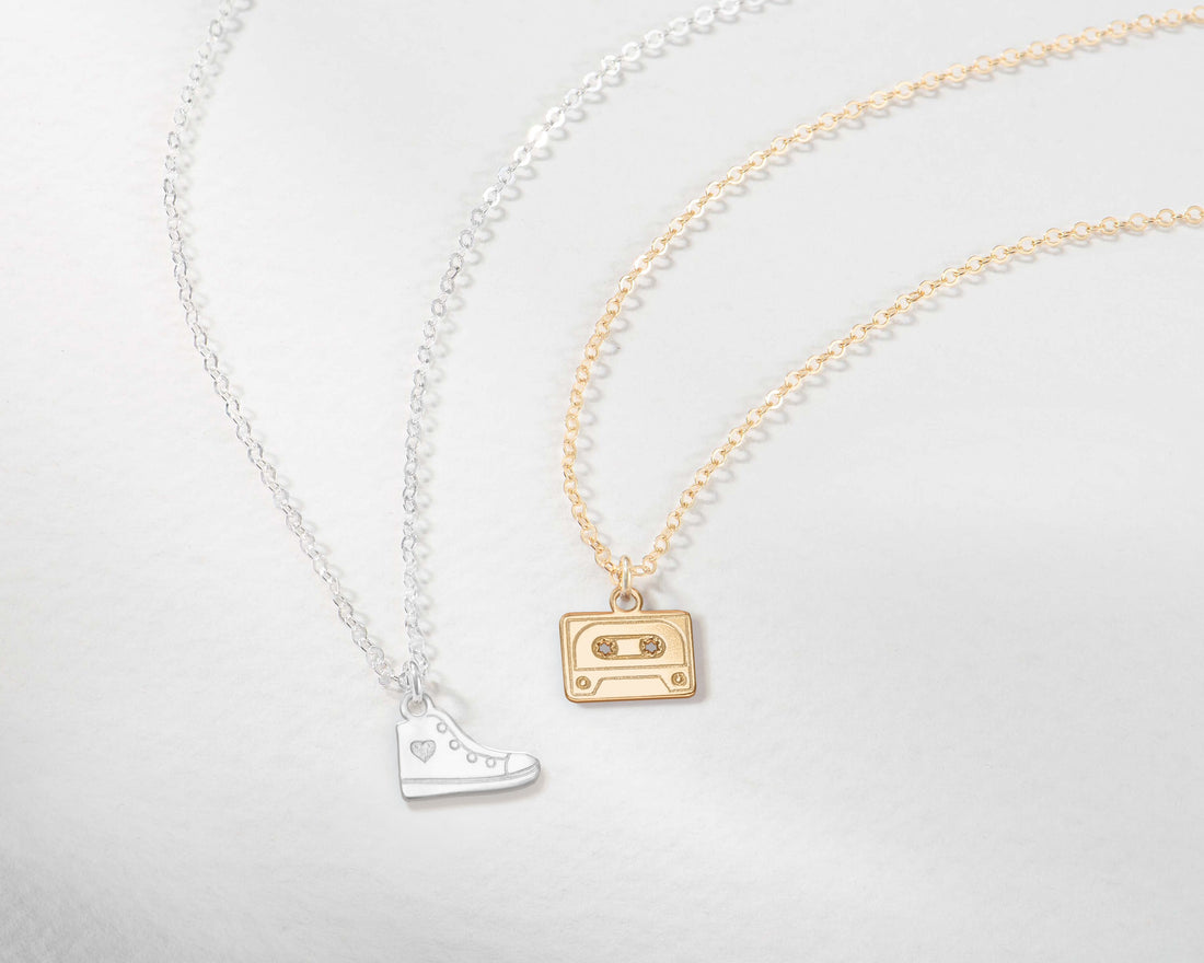 Cassette Tape Pendant Necklace
