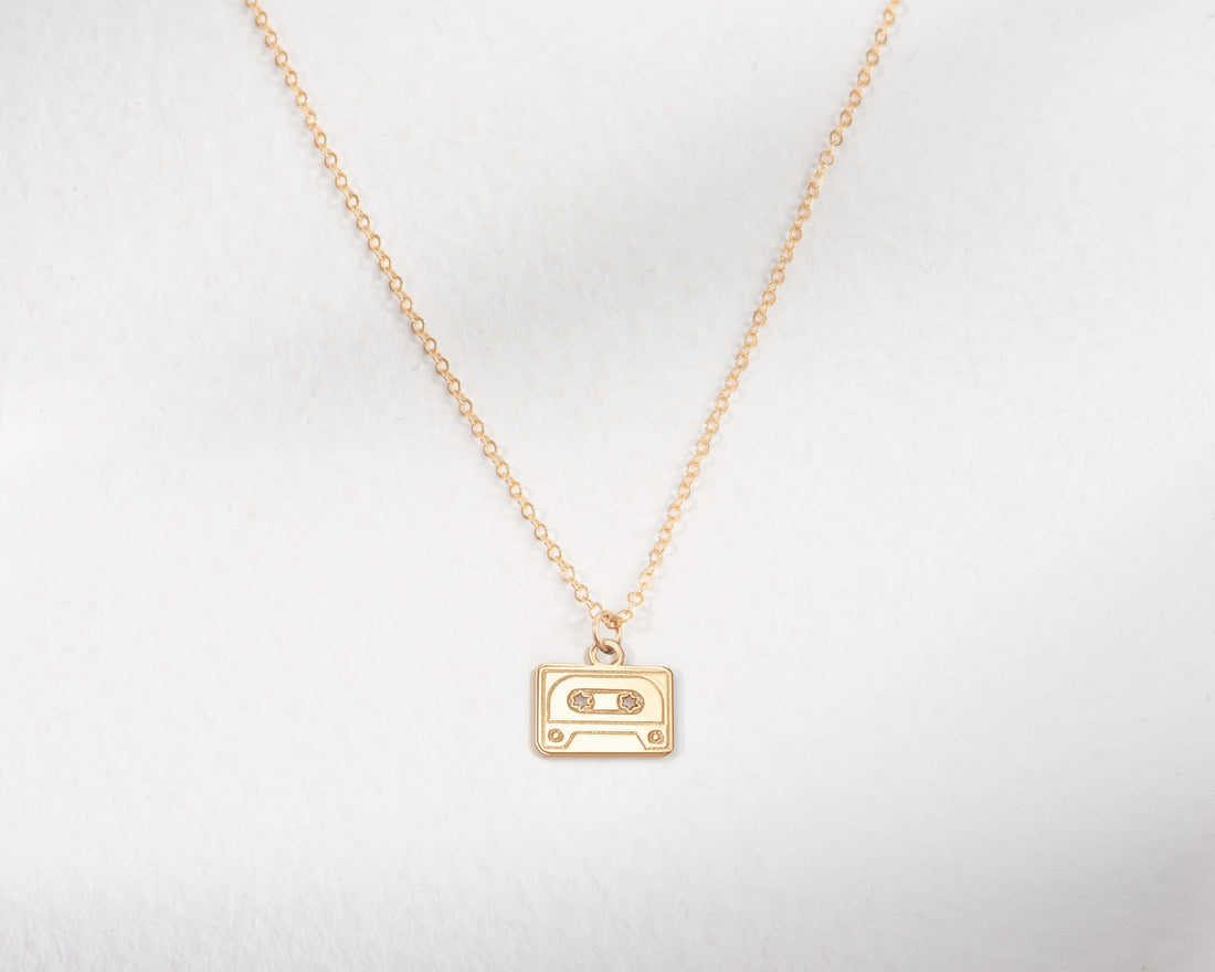 Mini Cassette Necklace