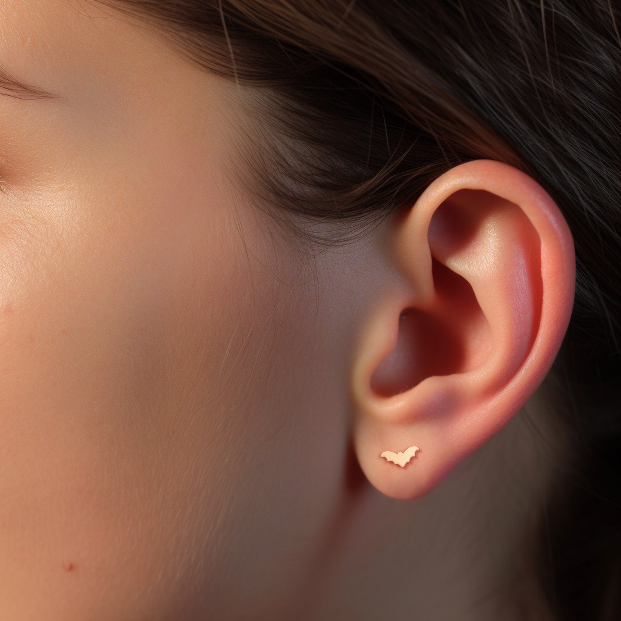 Bat Earring Dainty