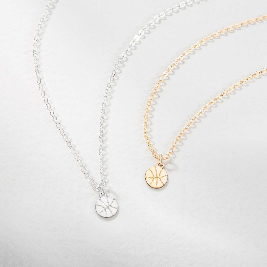 Mini Basketball Necklace