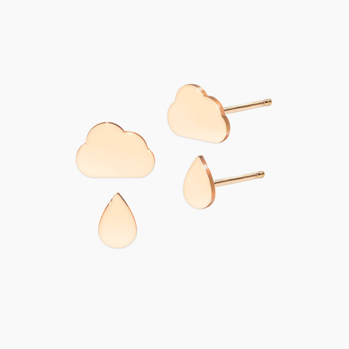 Rain Cloud Earring