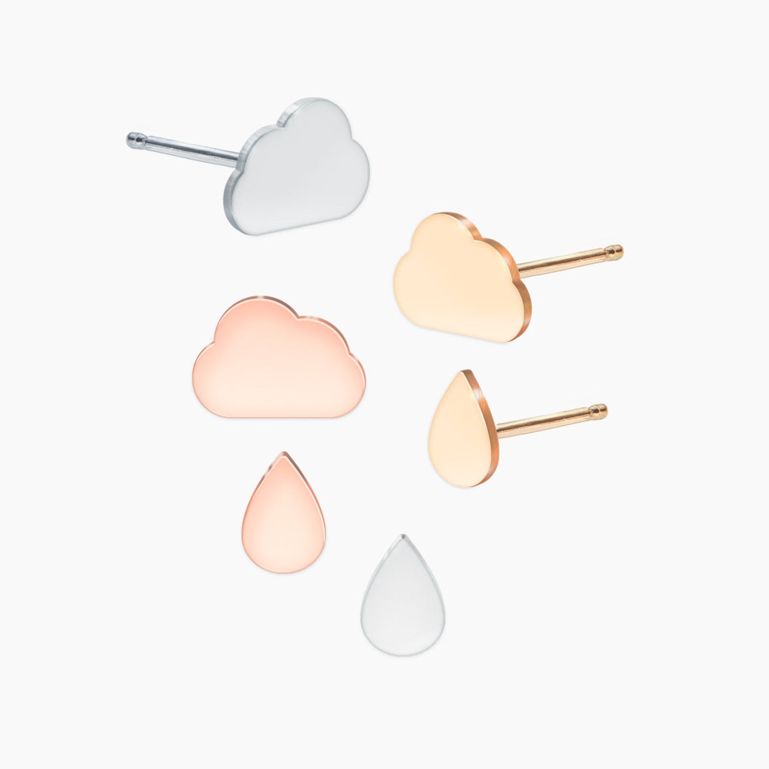 Rain Cloud Earring