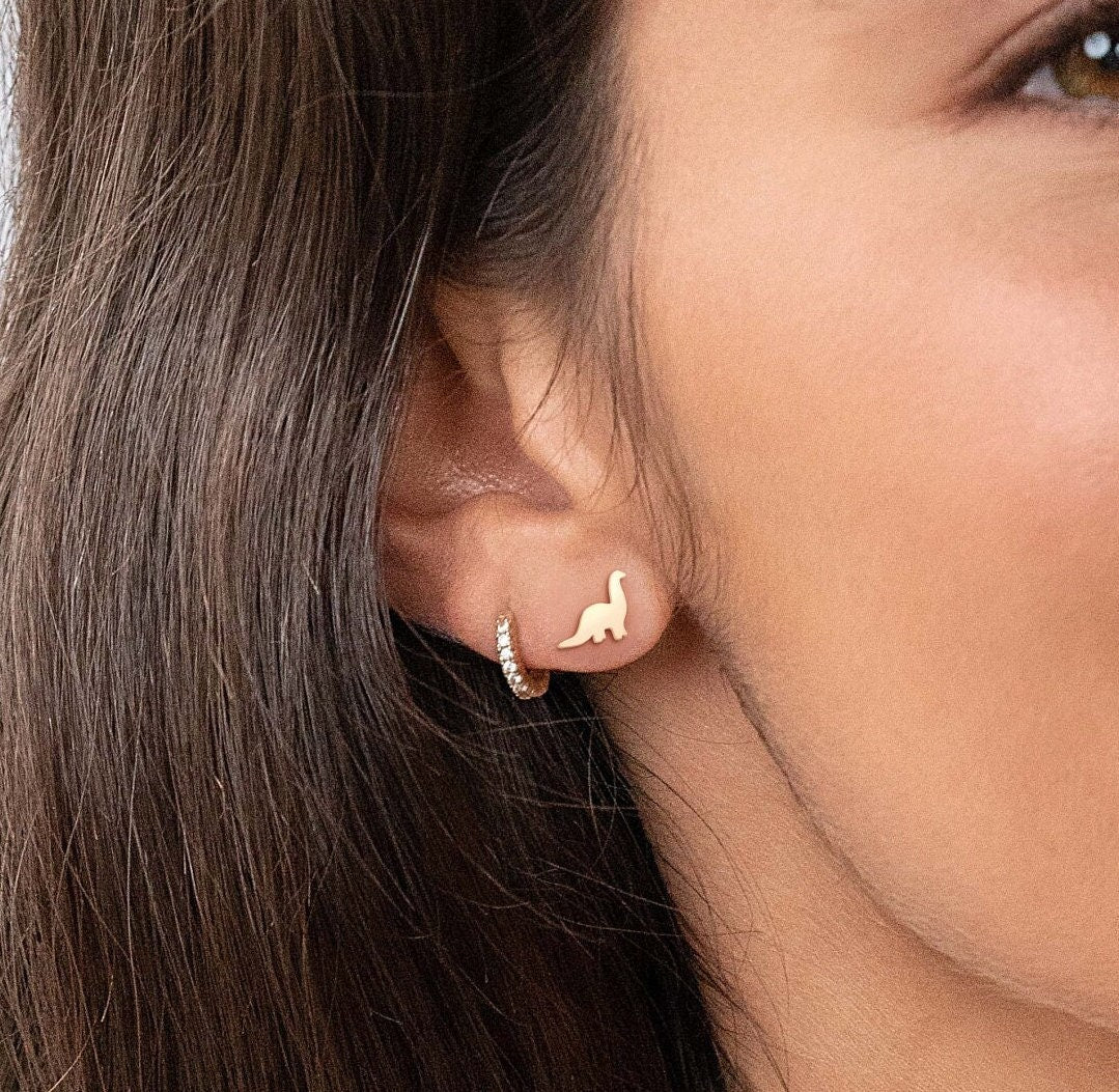 Brachiosaurus Stud Earrings