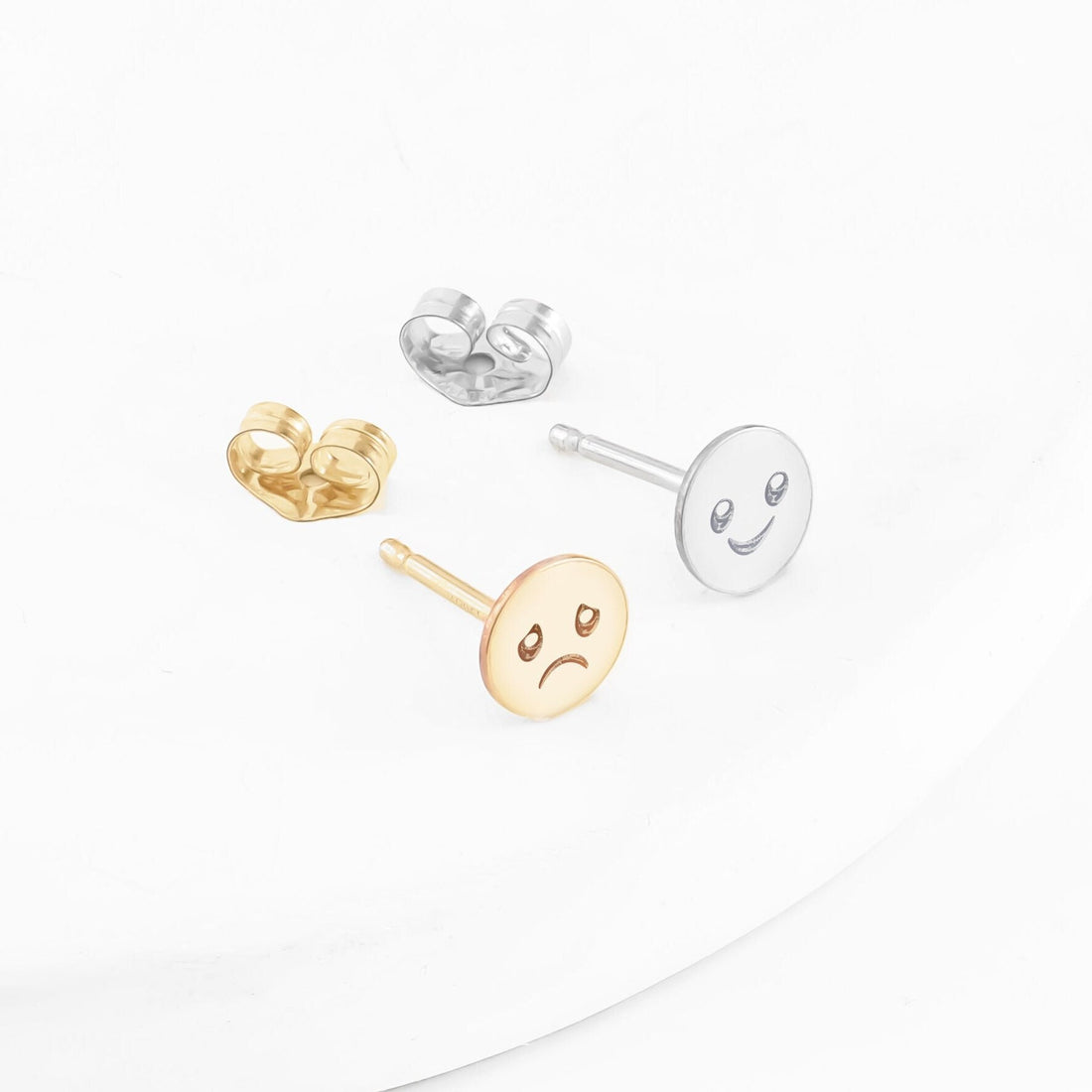 Mismatched Earrings Happy/Sad