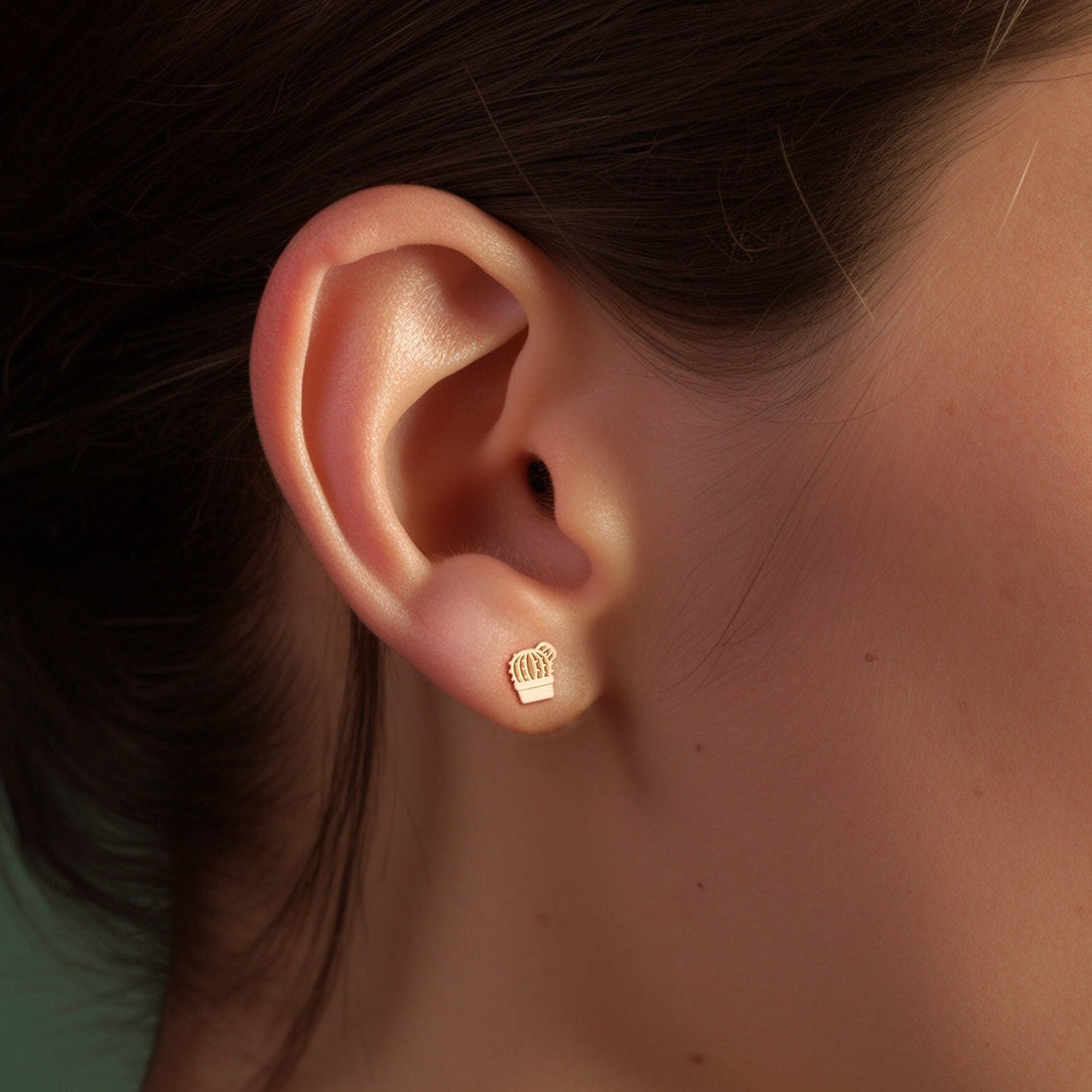 Cactus Earring Barrel