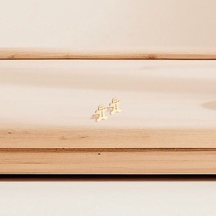 GingerBread Man Earring