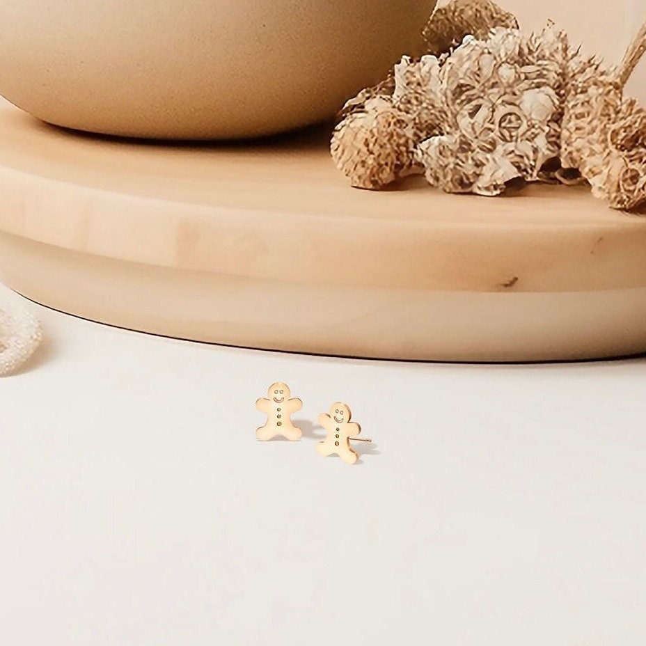 GingerBread Man Earring