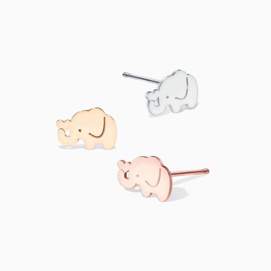 Elephant Earring Gold