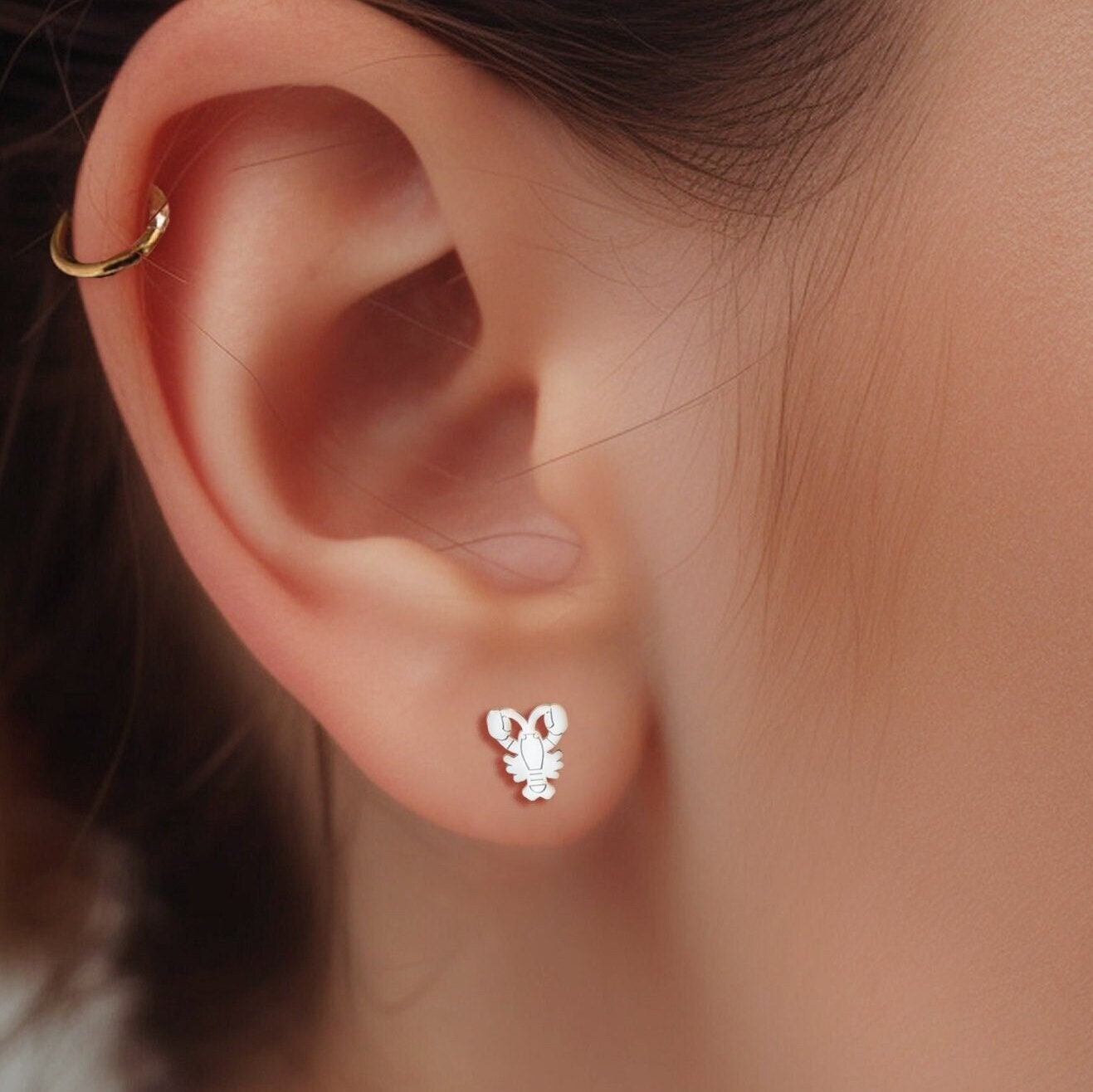 Quirky Crawfish Earrings