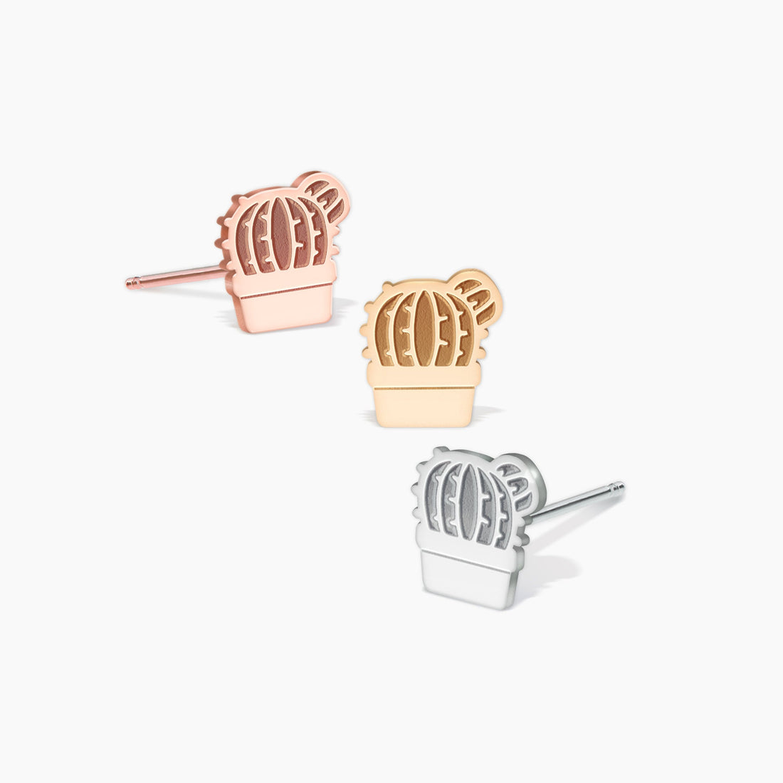 Cactus Stud Earrings