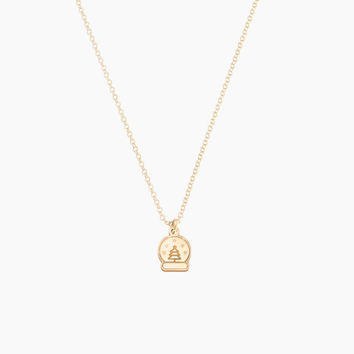 Snow Globe Necklace
