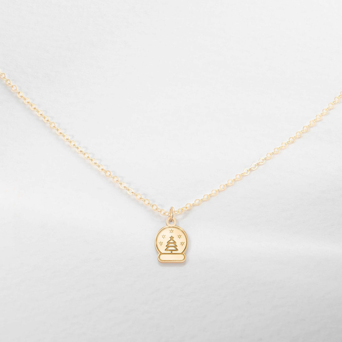 Snow Globe Necklace