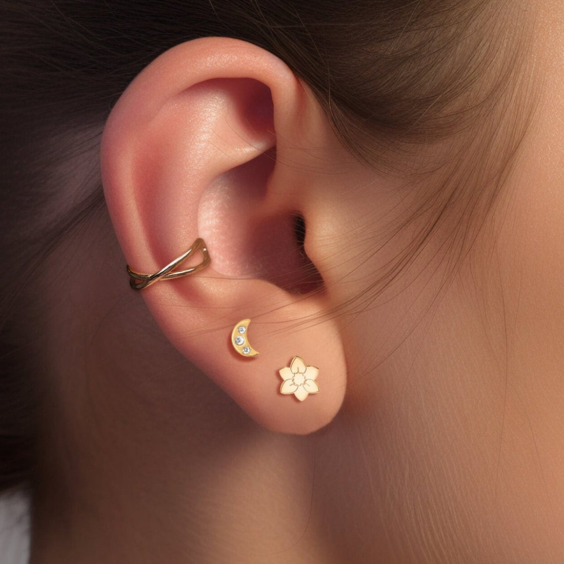 Daffodil Earring Dainty