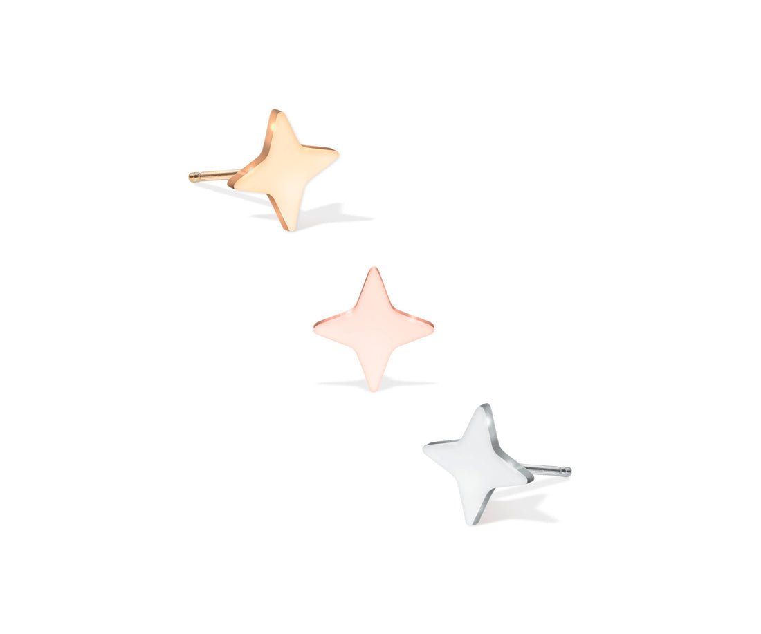 Star Earrings Dainty