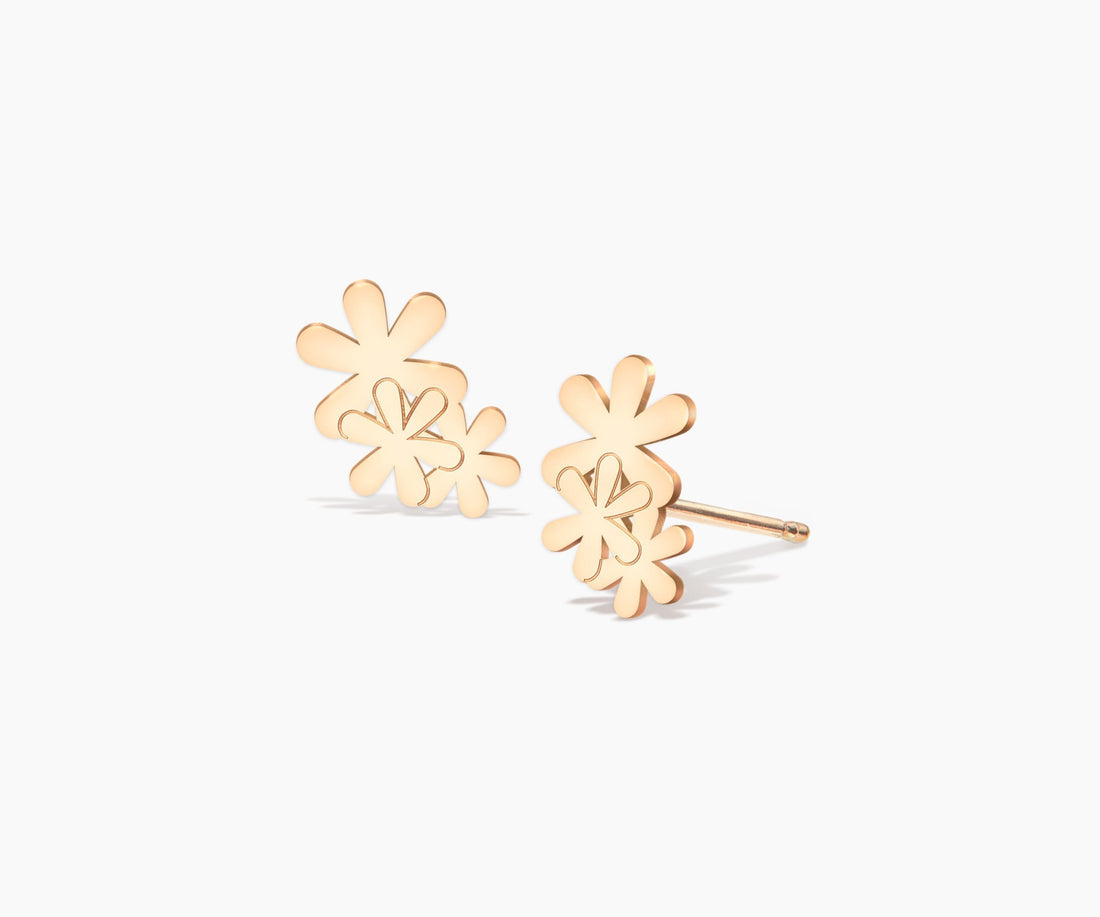 Daisy Flower Stud Earrings