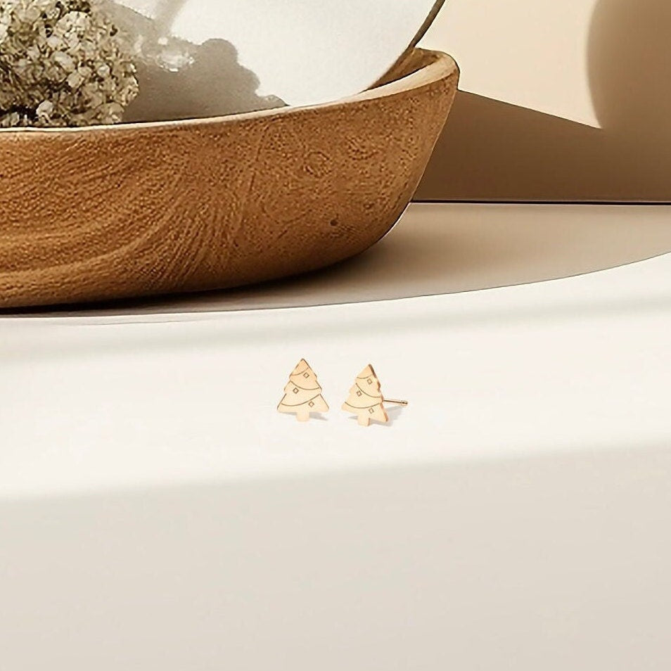 Christmas Tree Earring