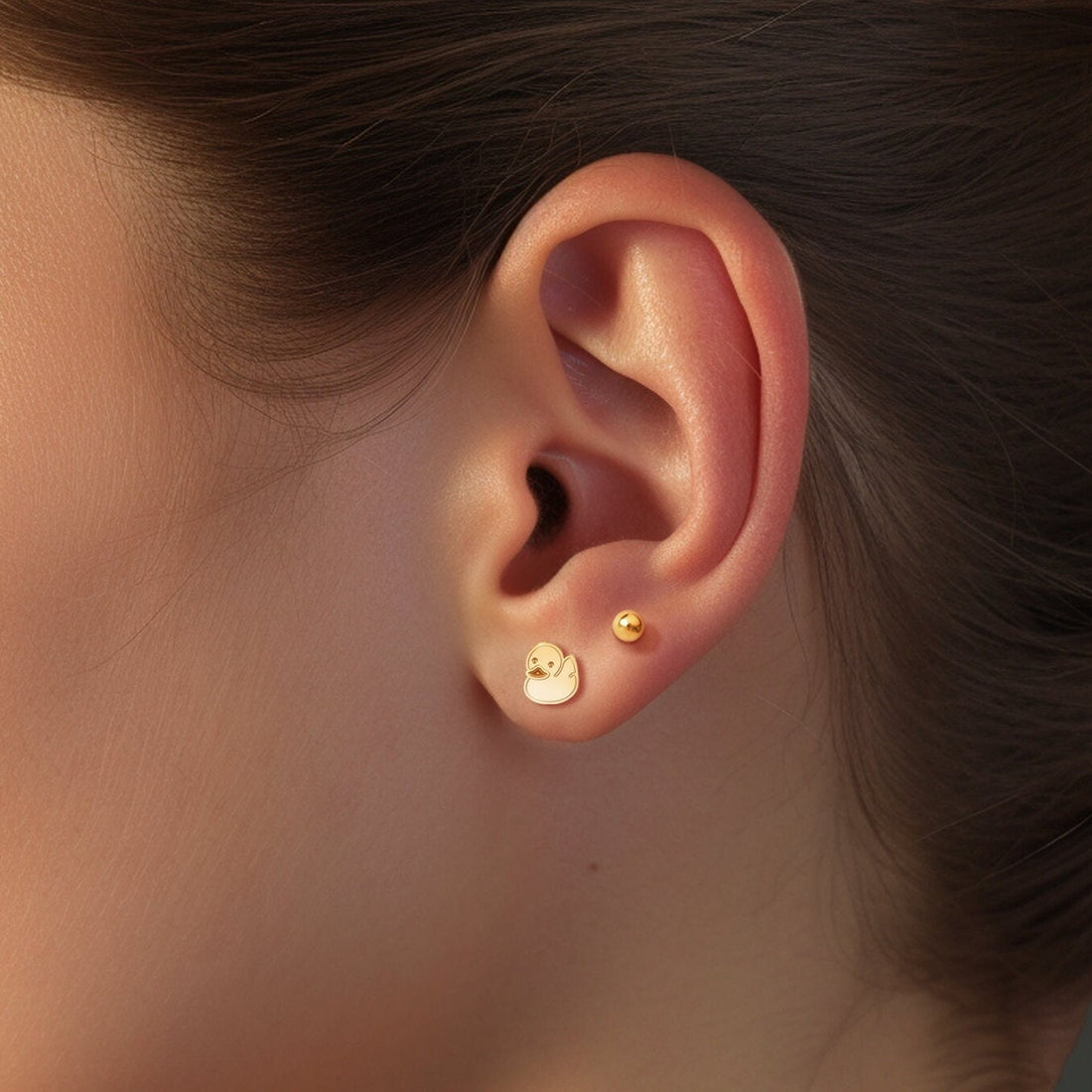 Cute Duck Earrings