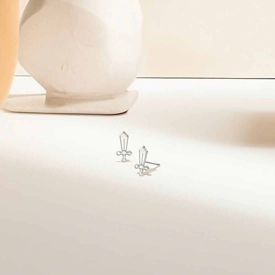 Sword Earrings Stud