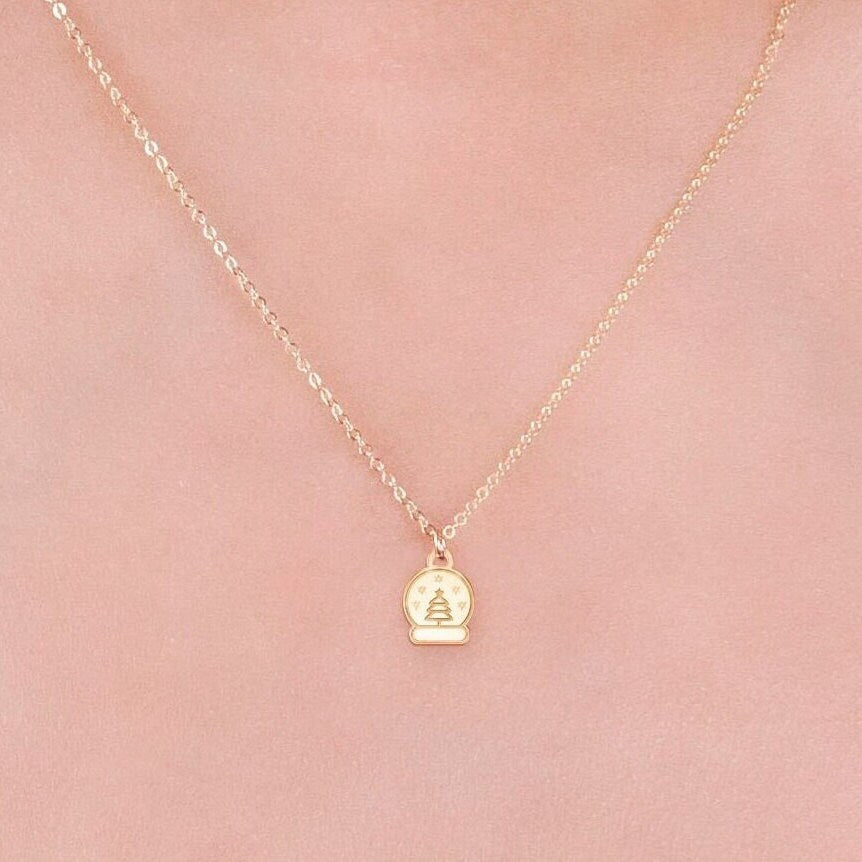 Snow Globe Necklace