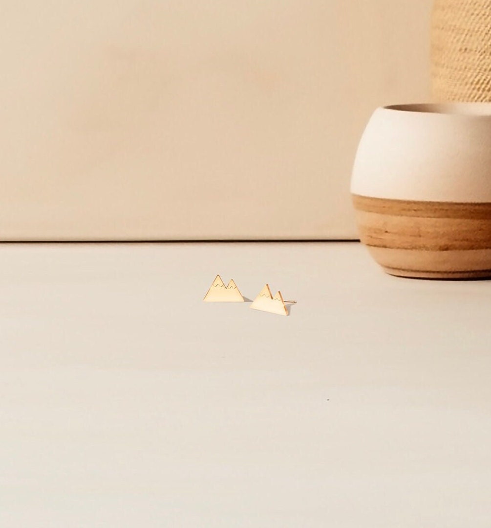Mountain Earring Dainty