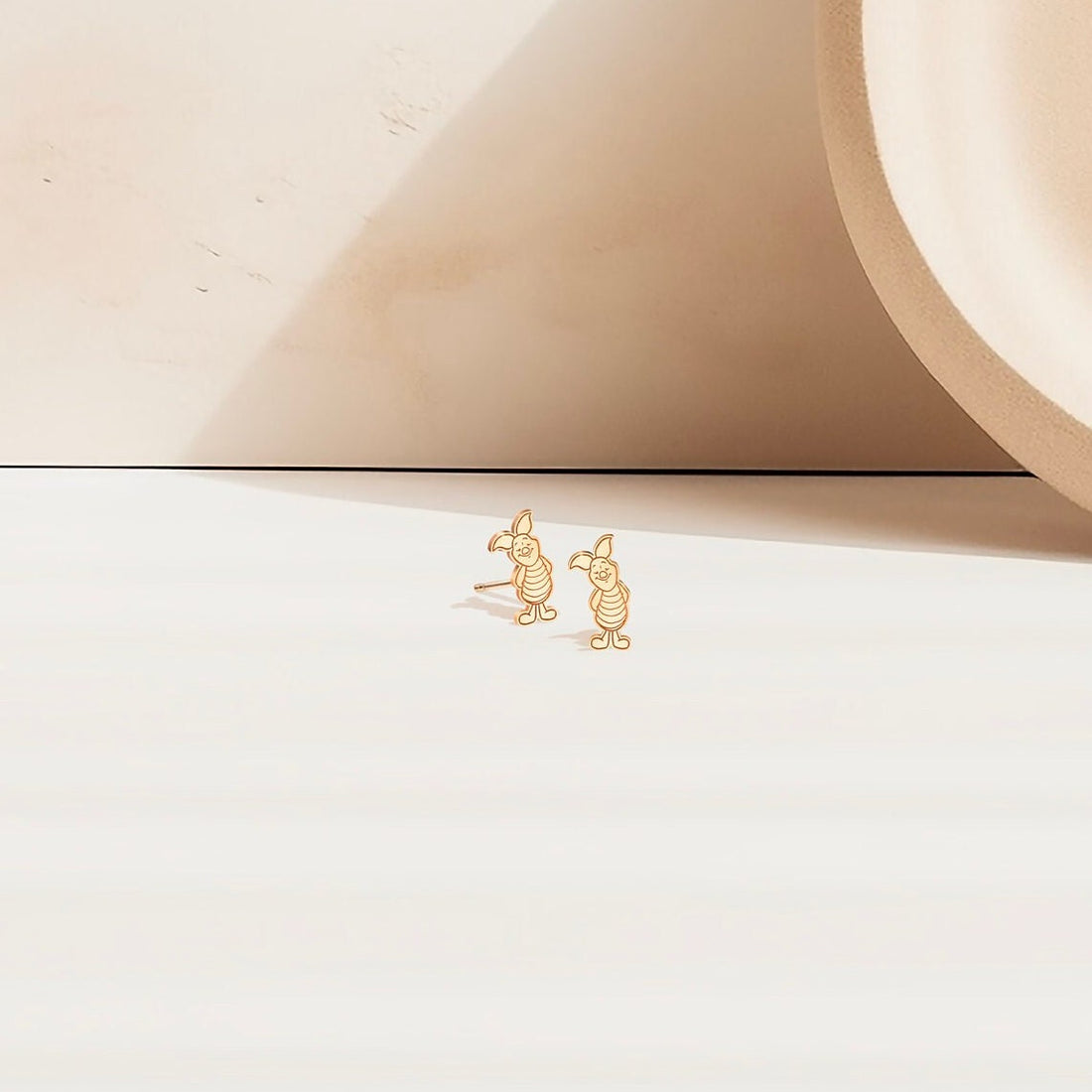 Piglet Earrings Dainty