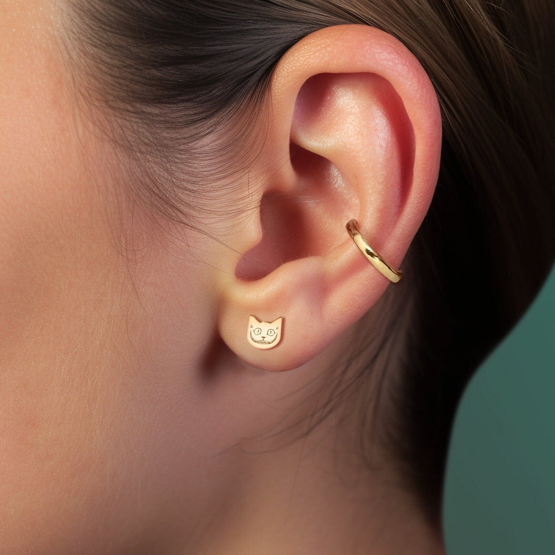 Cheshire Cat Earring