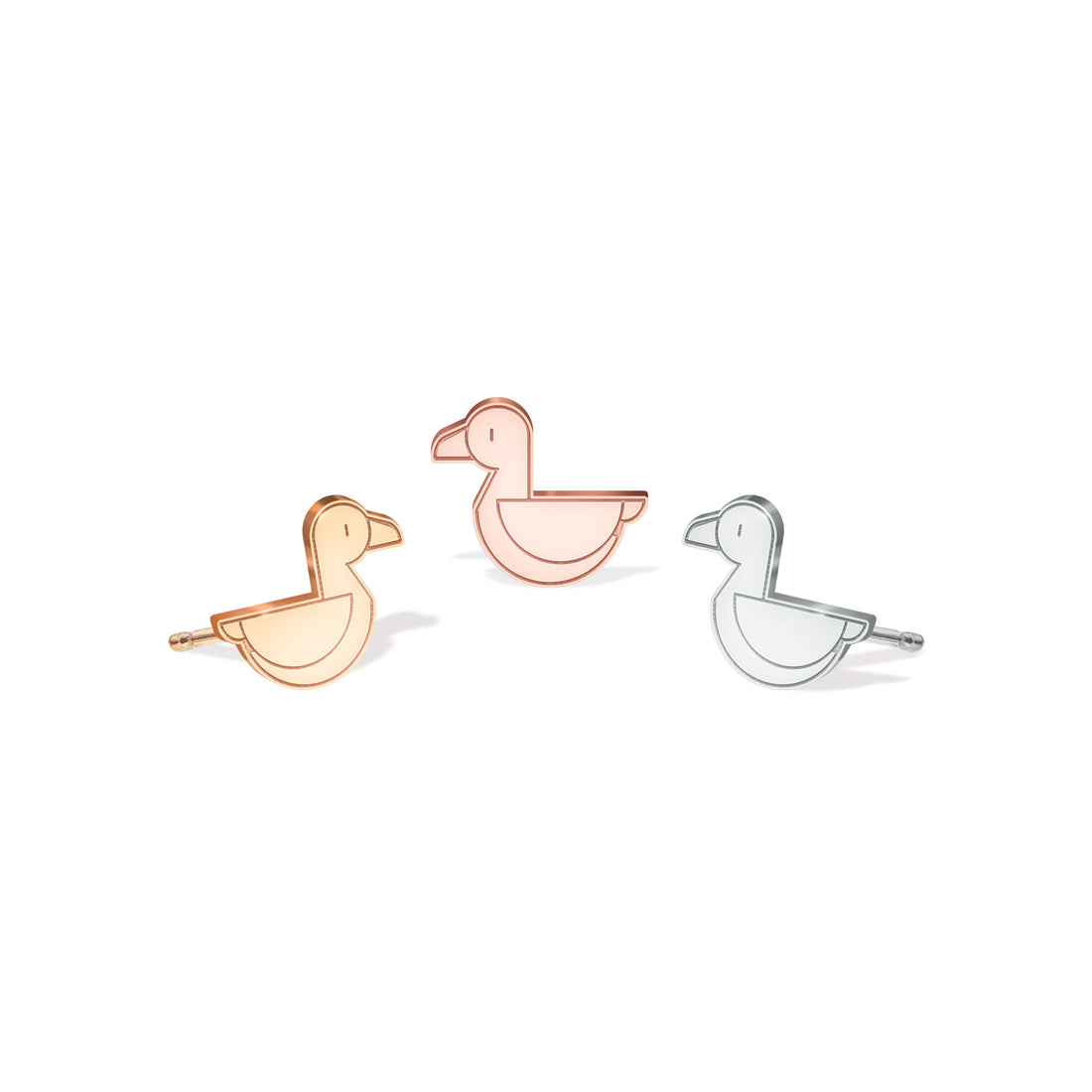 Duck Earrings Dainty