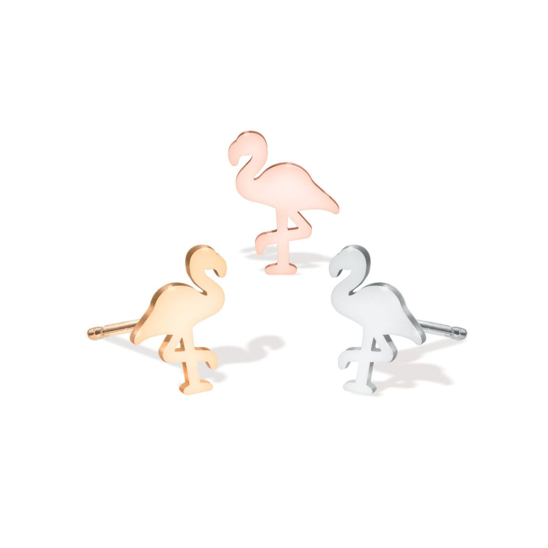 Flamingo Earrings Dainty