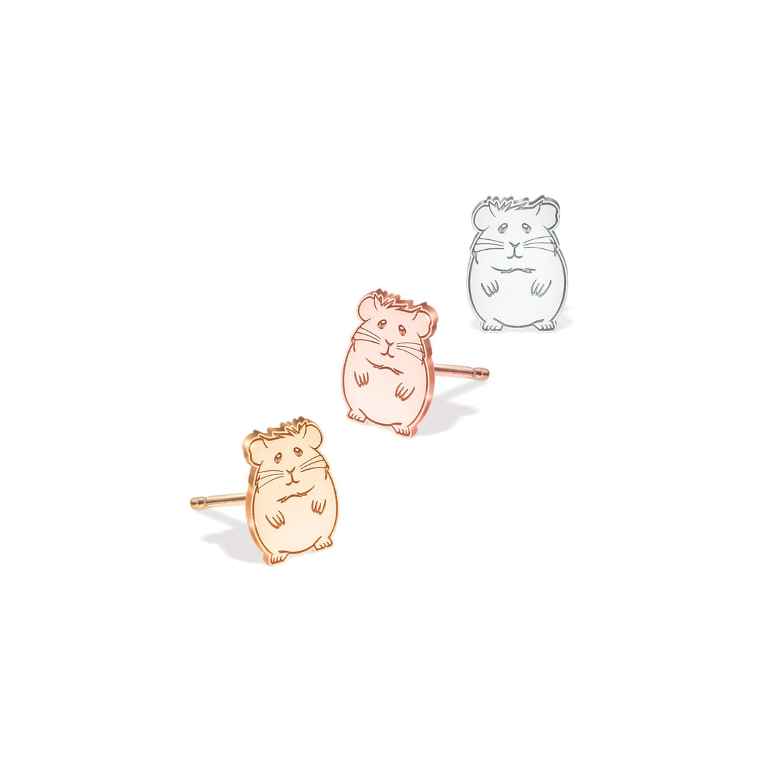 Cute Hamster Earrings