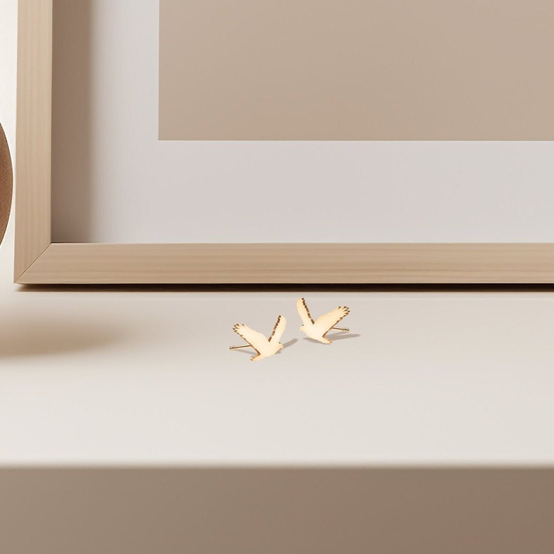 Flying Hawk Stud Earrings