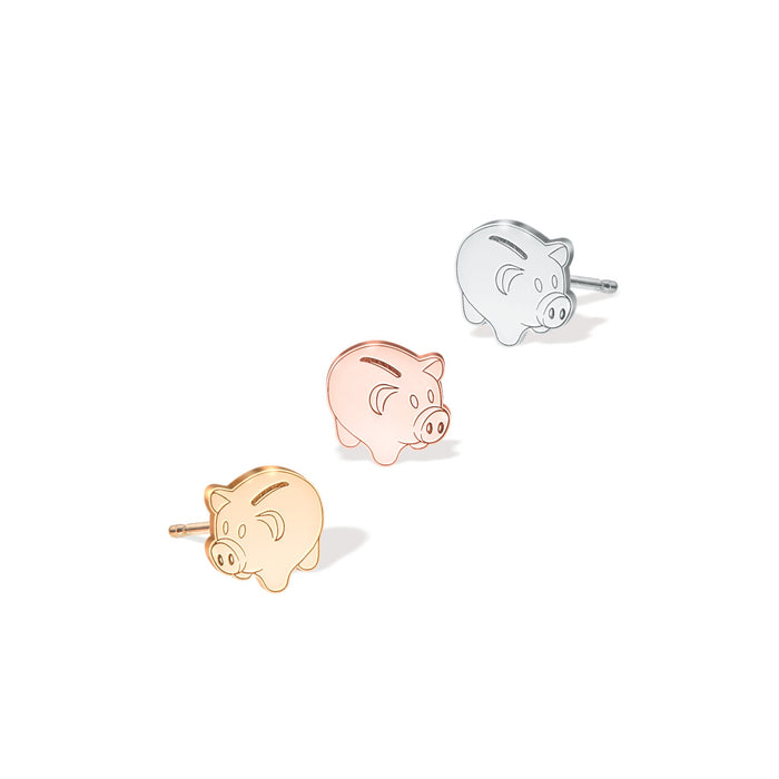 Piggy Bank Earrings