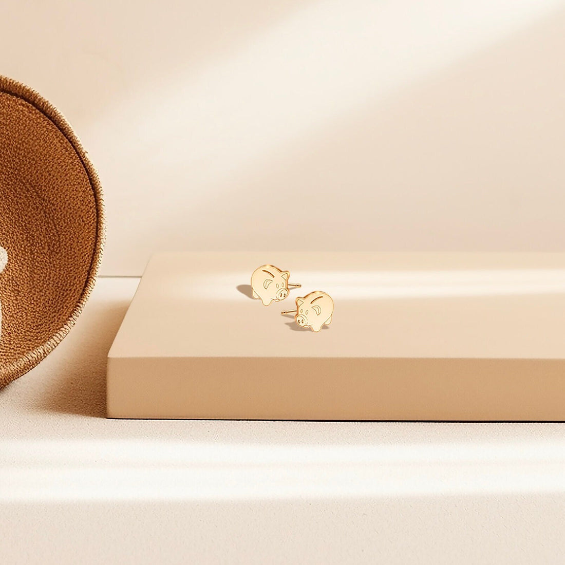 Piggy Bank Earrings