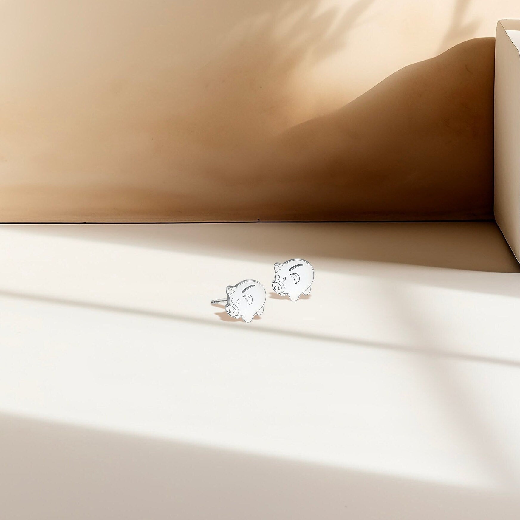 Piggy Bank Earrings