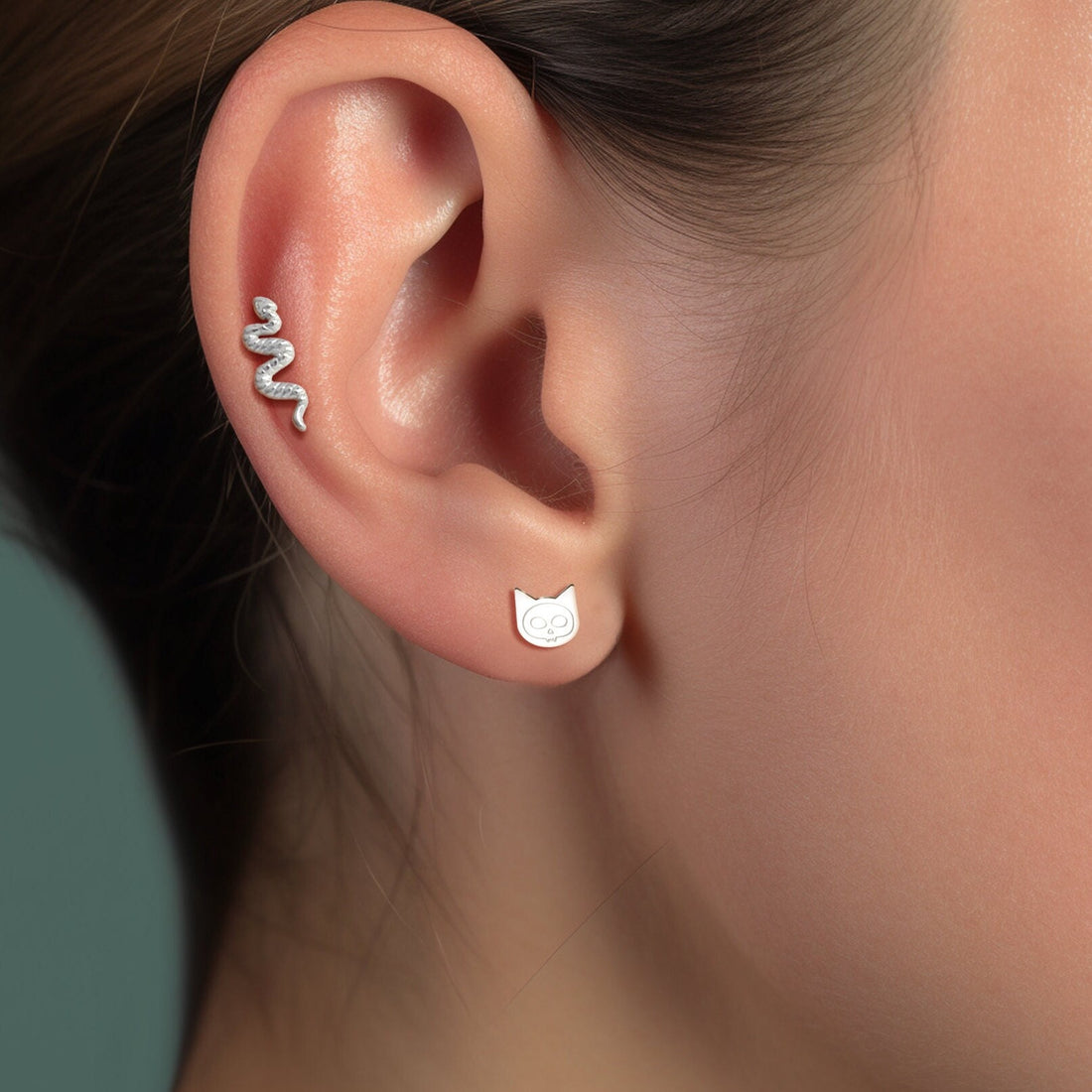 Schrââdinger's Cat Earrings