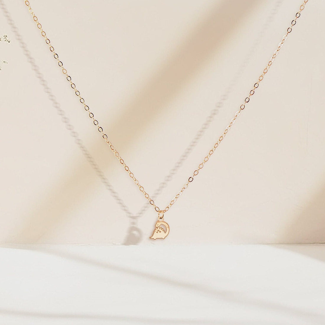 Cute Brachiosaurus Necklace