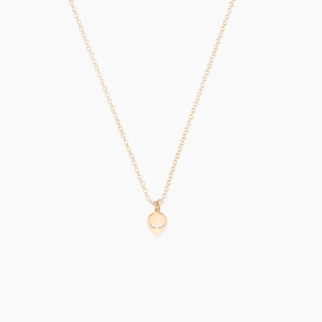 Alien Head Necklace