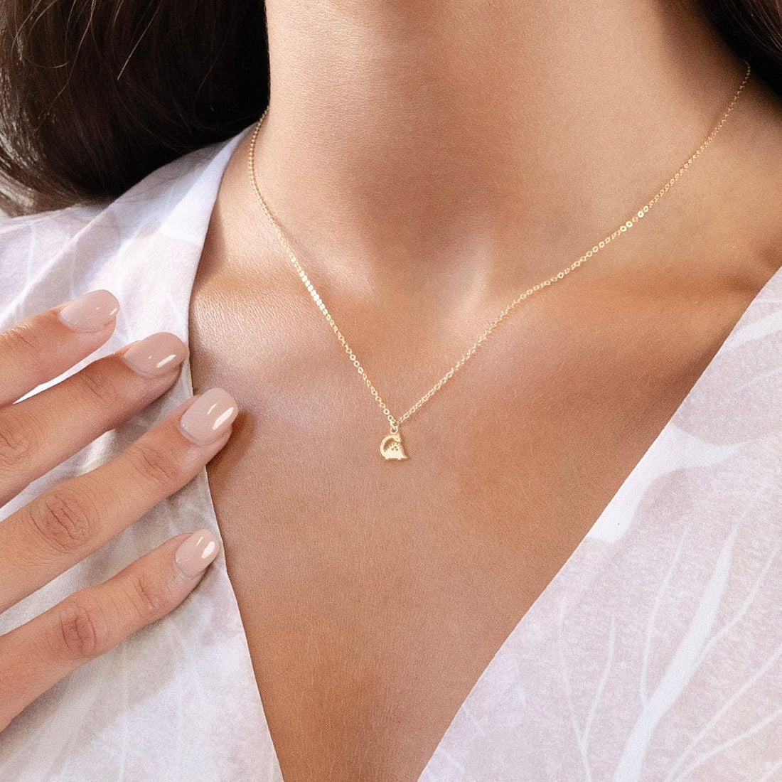 Cute Brachiosaurus Necklace
