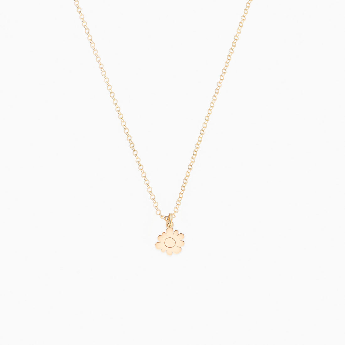 Daisy Flower Pendant Necklace