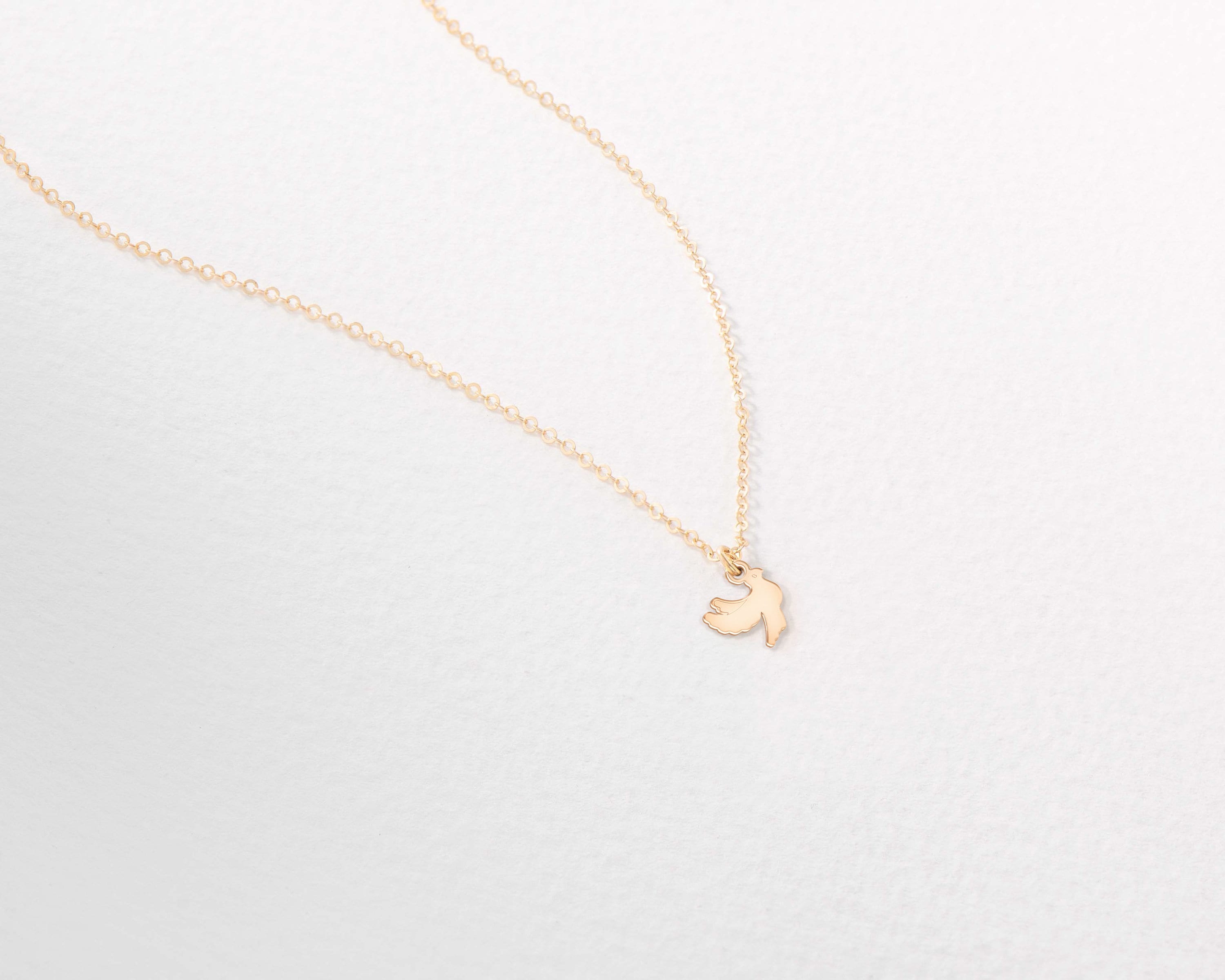 Dove Pendant Necklace