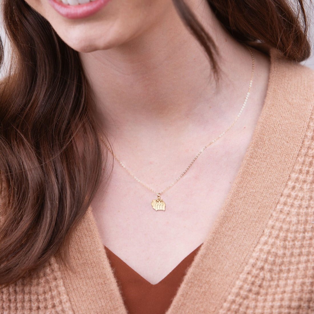Dumpster Fire Necklace
