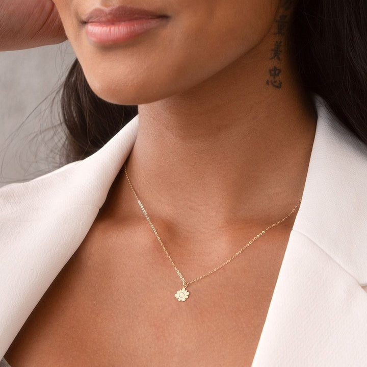Daisy Flower Necklace